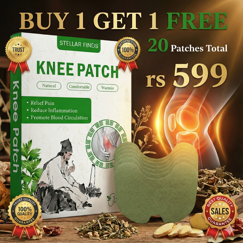 Knee Patches Pack - Buy 1 get 1 free (10+10=20 Patches)